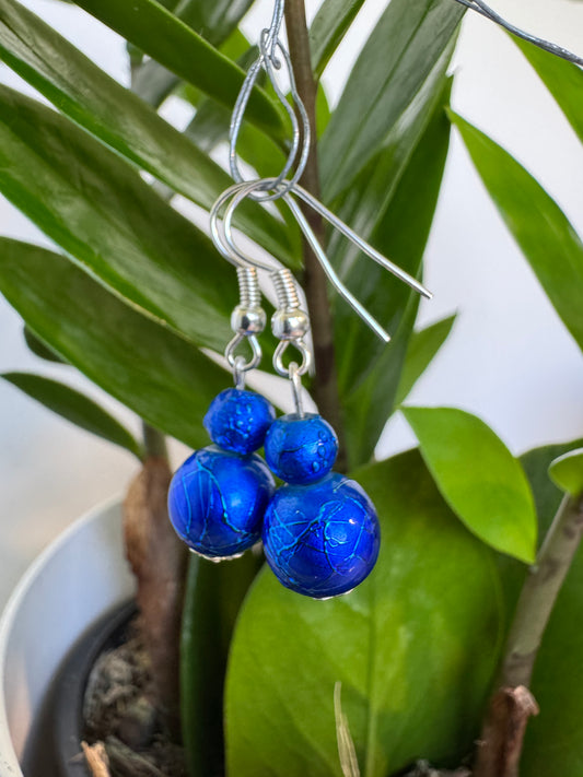 Blue Crackle Set