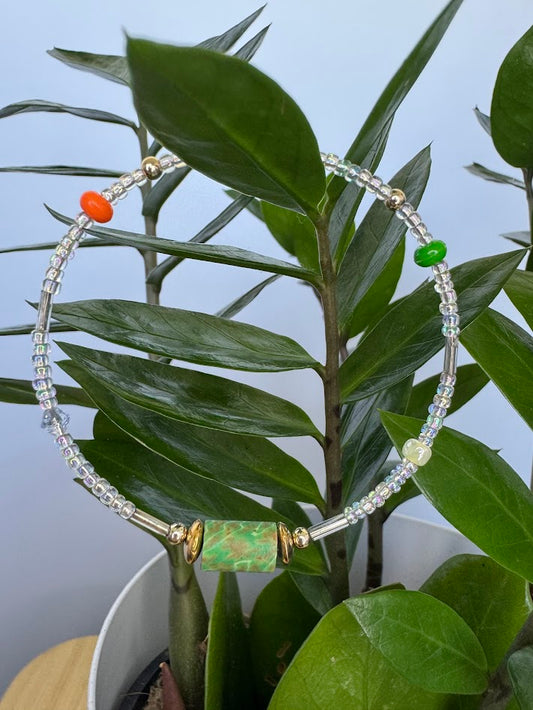 Seed Bead Cuff Bracelet