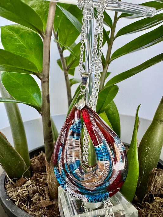 Glass Pendent Necklace