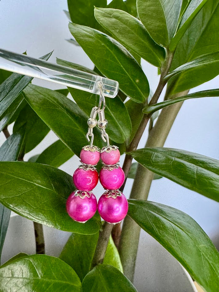 Pink Ombre Earrings