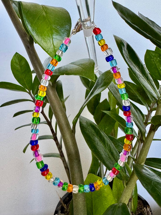 Rainbow Seed Bead Bracelet